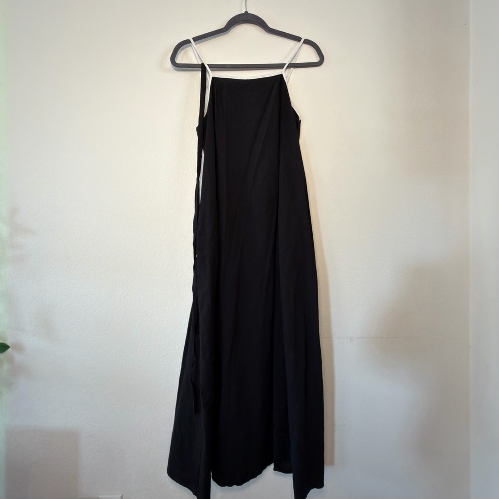 Zesica Elegant Black Maxi Dress